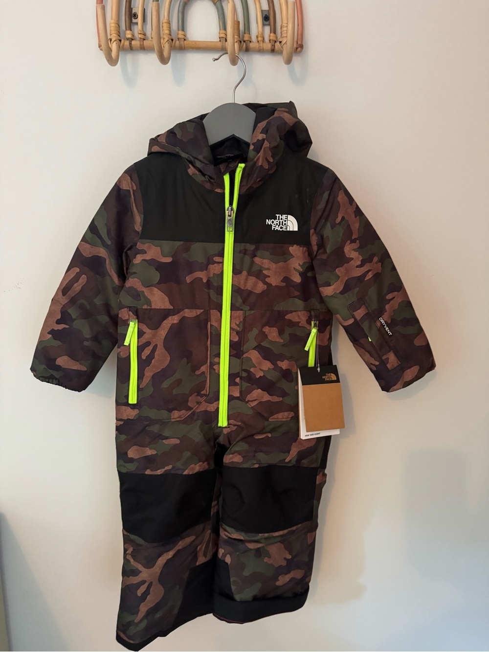 The North Face Kids Freedom Snowsuit - CAMO 2T